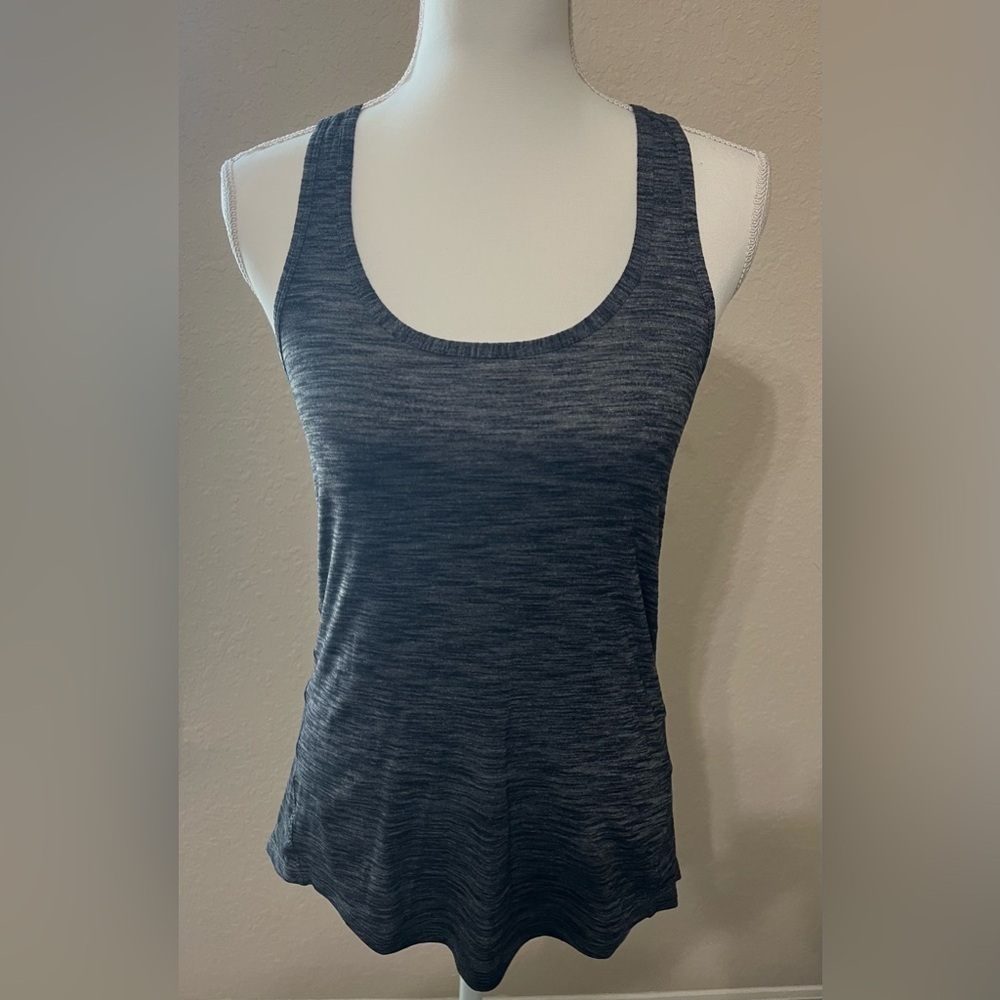 Lululemon Athletica Gray ‘Salute The Sun’ Tank